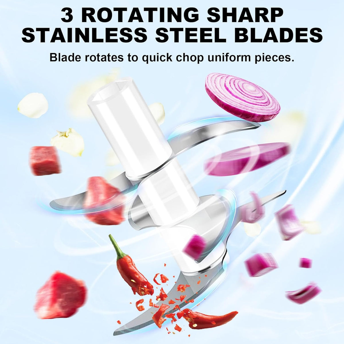🧺 Compact Portable Mini Food Chopper | Handy Kitchen Helper