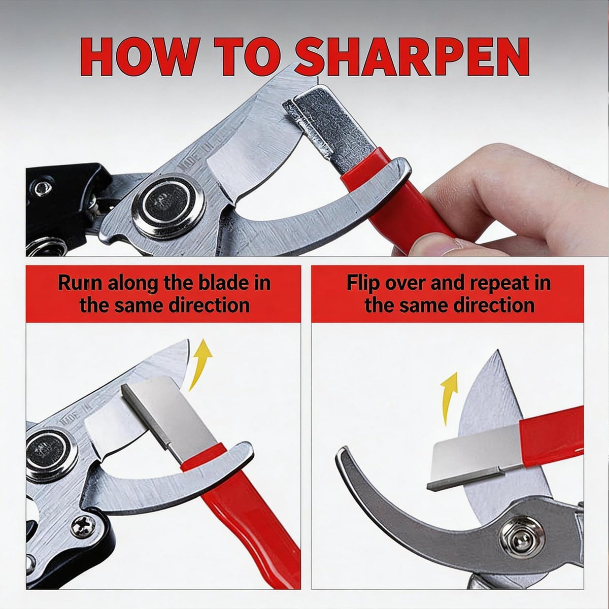 Universal Handheld Knife Sharpening Tool For Kitchen & Garden🔪