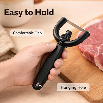 2-in-1 Handheld Meat Cutter and Fat Trimmer, Meat Fat Trimming Tool🥩