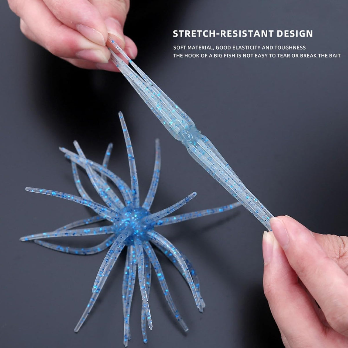3 PCS Biomimetic Floating Sea Urchin Soft Fishing Lure🦑