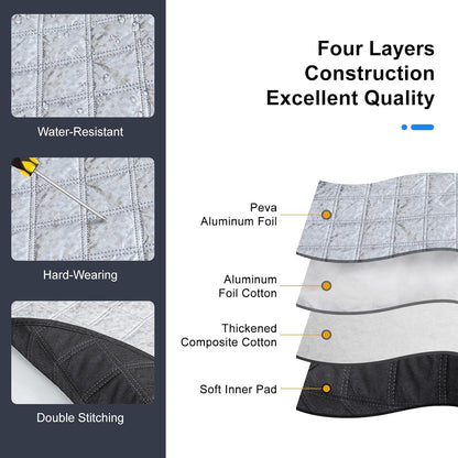 Car Windshield Protector Cover, Waterproof Against Snow Ice Frost Dust Rain ❄️