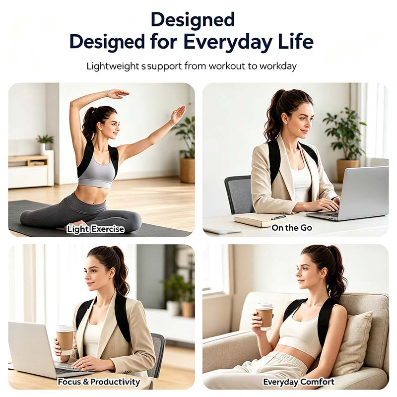 Shoulder Straps - Posture Support Straps for Men & Women🪑