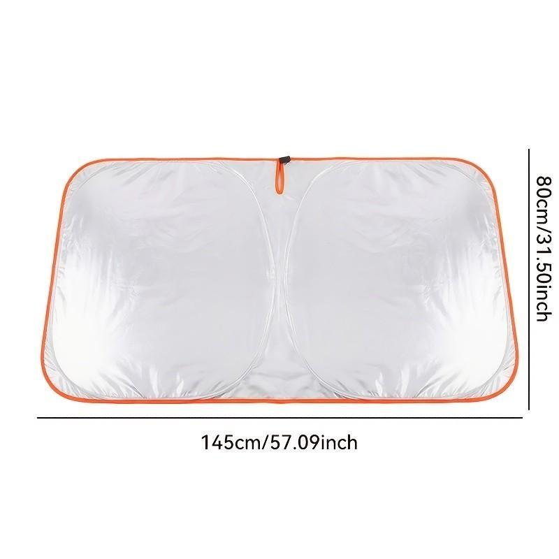 2026 New Portable Heat-Insulating Vehicle Sunshade, Upgraded Thickened Front Window Sun Shade☀️