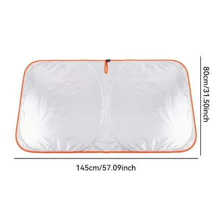 2026 New Portable Heat-Insulating Vehicle Sunshade, Upgraded Thickened Front Window Sun Shade☀️