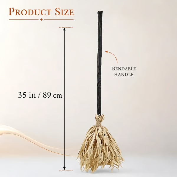 🎃Halloween Sale🎃Animated Witch Broom – Lights, Music & Motion – The Life of the Party