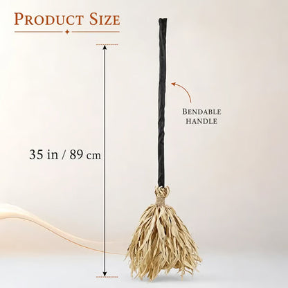 🎃Halloween Sale🎃Animated Witch Broom – Lights, Music & Motion – The Life of the Party