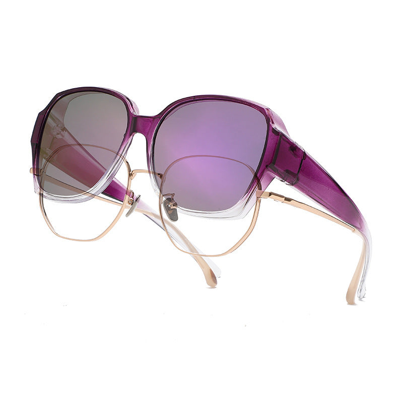 2026 NEW Trendy Oversized Fit Over Sunglasses – Polarized UV400 Anti-Glare Shades 🕶️✨