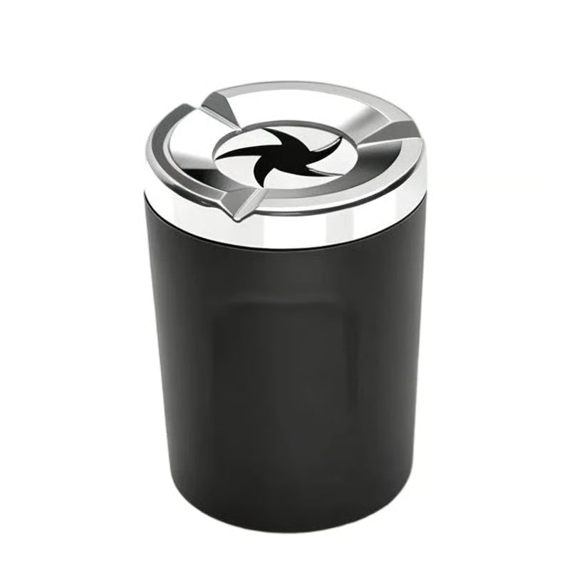 Rotating Sealed Lid Car Ashtray Odor Resistant Auto Cigarette Ashtray Fits Vehicle Cup Holder🌸