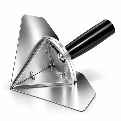 Stainless Interior Corner Finishing Trowel Stainless Steel, Silver Shaped Finishing Tool 🛠️