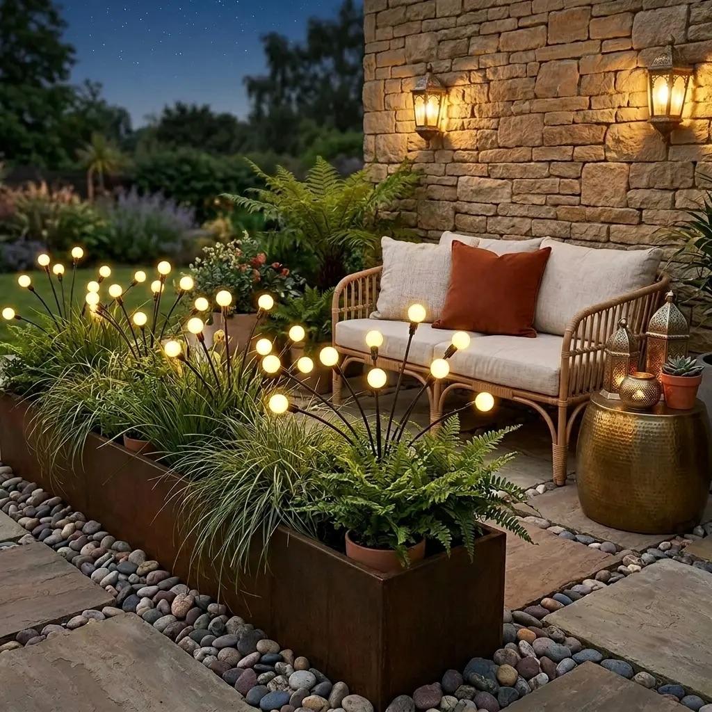 Solar Firefly Garden Lights, 2 Pack🌟