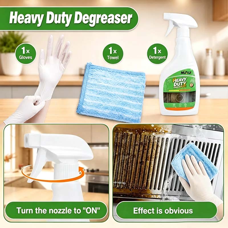 Range Hood Degreaser Cleaning