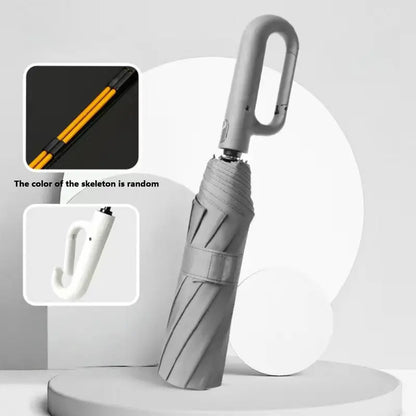 Automatic Folding Umbrella,Portable Rain Umbrella with Loop Buckle☂️