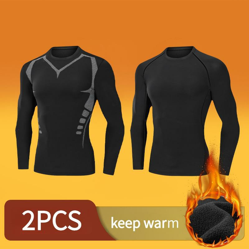Men's Thermal Underwear Set - Long Sleeve T-Shirt & Pants 👕