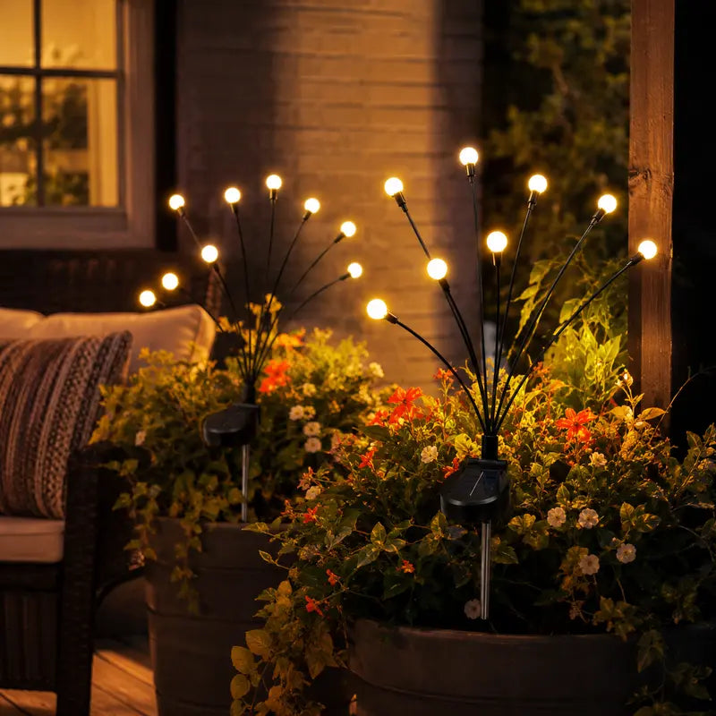 Solar Firefly Garden Lights, 2 Pack🌟