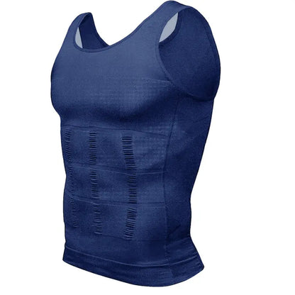 Men Round Neck Compression Tank Top,Men Shaping Vest,Men Sleeveless Shirt Shapewear👕