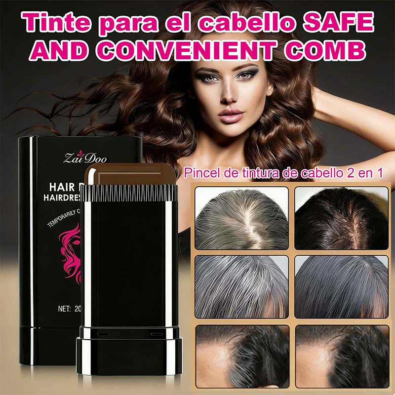 Disposable Hair Dye Stick, Covers Gray Hair, Waterproof and Sweatproof💇