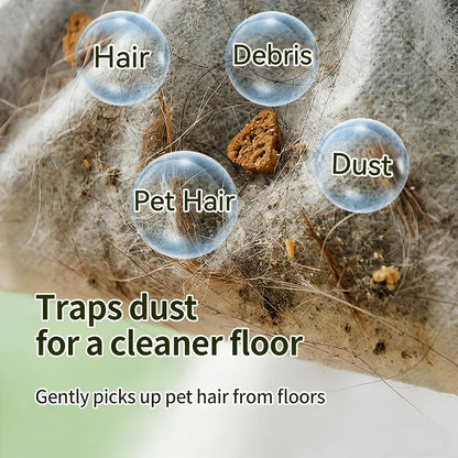 50 Pcs Disposable Static Duster Refill Sheets, Floor & Gap Dust Cleaner 🧹