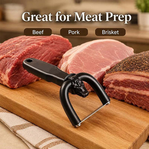 2-in-1 Handheld Meat Cutter and Fat Trimmer, Meat Fat Trimming Tool🥩