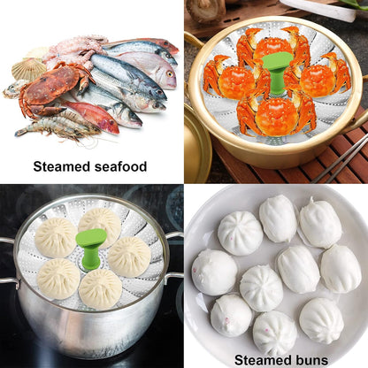 Vegetable Steamer Basket for Cooking Food, Stainless Steel Veggie Steam Basket for Pot 🥦