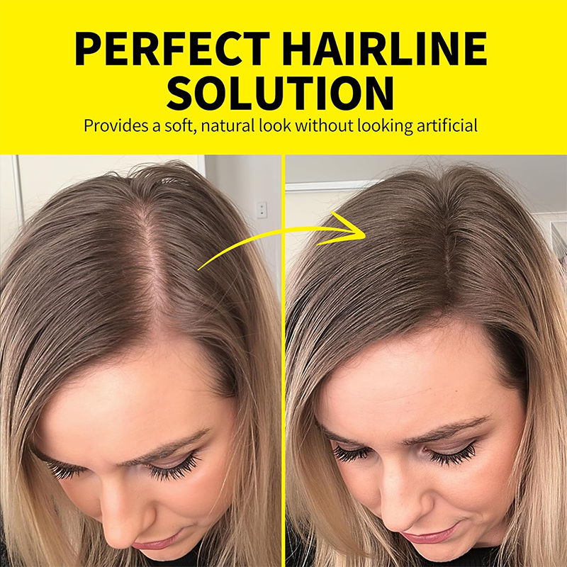 Magnetic Refillable Hair Root Touch Up Powder - Waterproof Gray Coverage & Hairline Concealer ✨