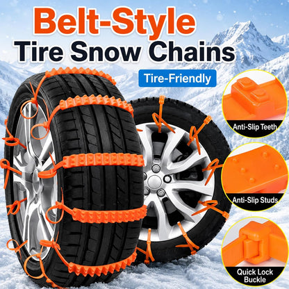 10 Pcs Winter Car Snow Chains Universal Anti-Skid Tire Chain ❄️