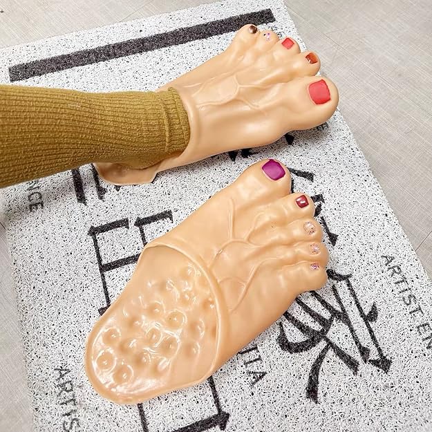 Unisex Monster EVA Sports Flat Slide Sandals - Footwear With Round Toe 🩴
