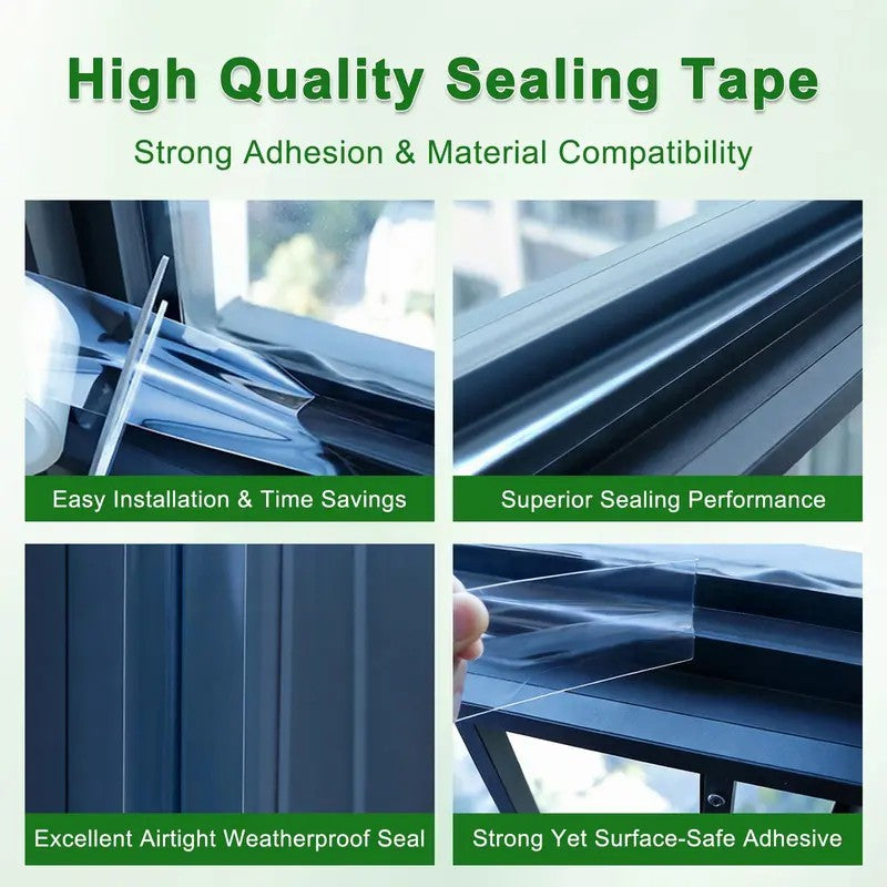 Self-Adhesive Silicone Waterproof Tape (2x33ft) - High-Temperature Resistant, Impact-Resistant 🛠️