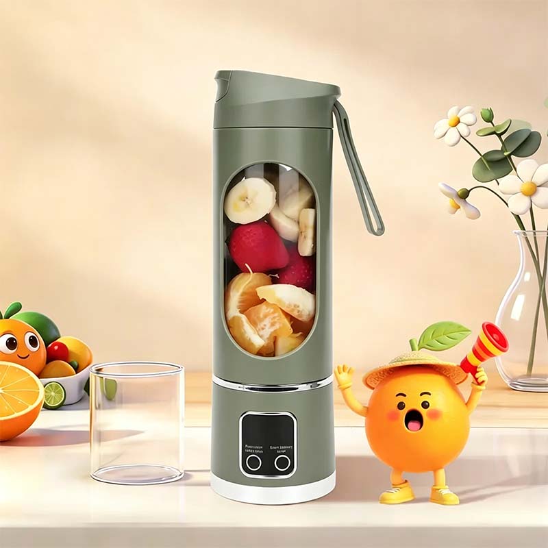 【Summer Sale Deals】 Portable 15.22 Oz USB Rechargeable Personal Blender with LED Display🥤