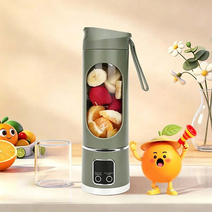 【Summer Sale Deals】 Portable 15.22 Oz USB Rechargeable Personal Blender with LED Display🥤