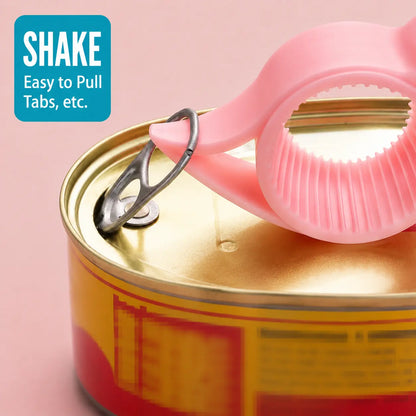 4‑in‑1 Multi‑Function Bottle & Jar Opener, Bunny‑Shaped Kitchen Opener Tool with Bottle Opener 🐰🍾