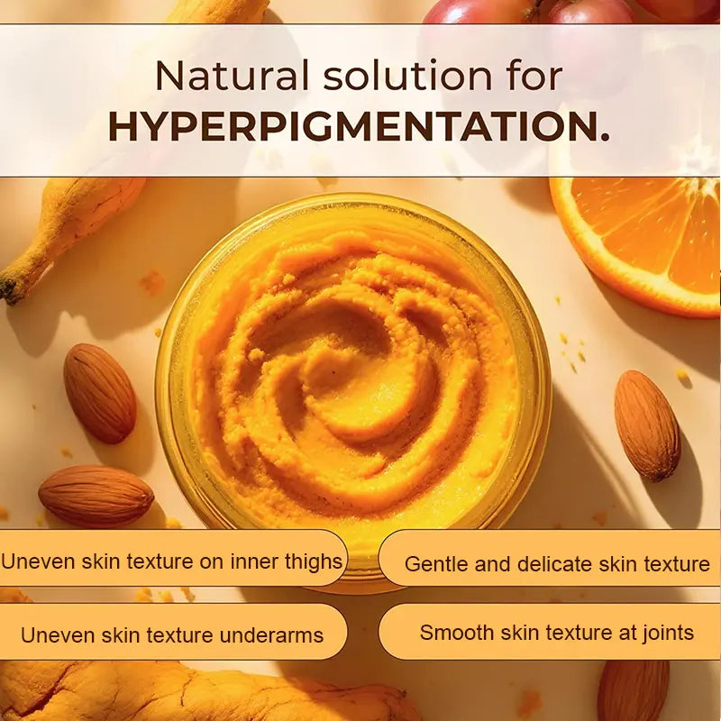 Turmeric Nourishing Scrub -Natural turmeric & moisturizing blend 🧡