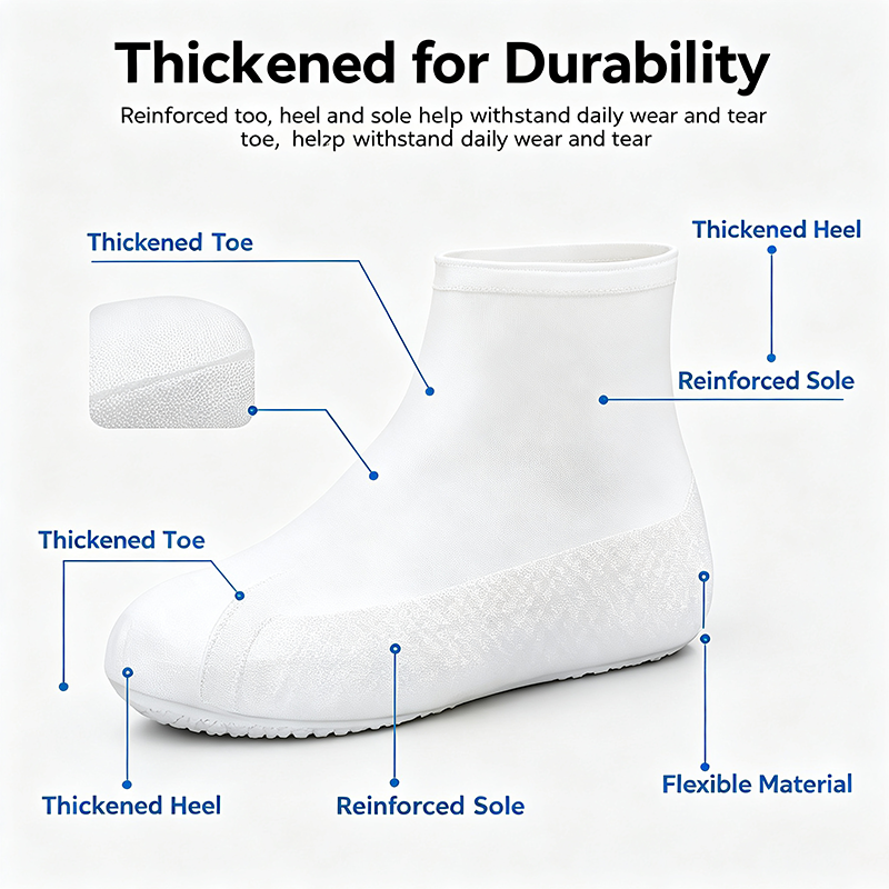 Waterproof Anti-slip Thickened Wear-resistant Stretchy Shoe 👞