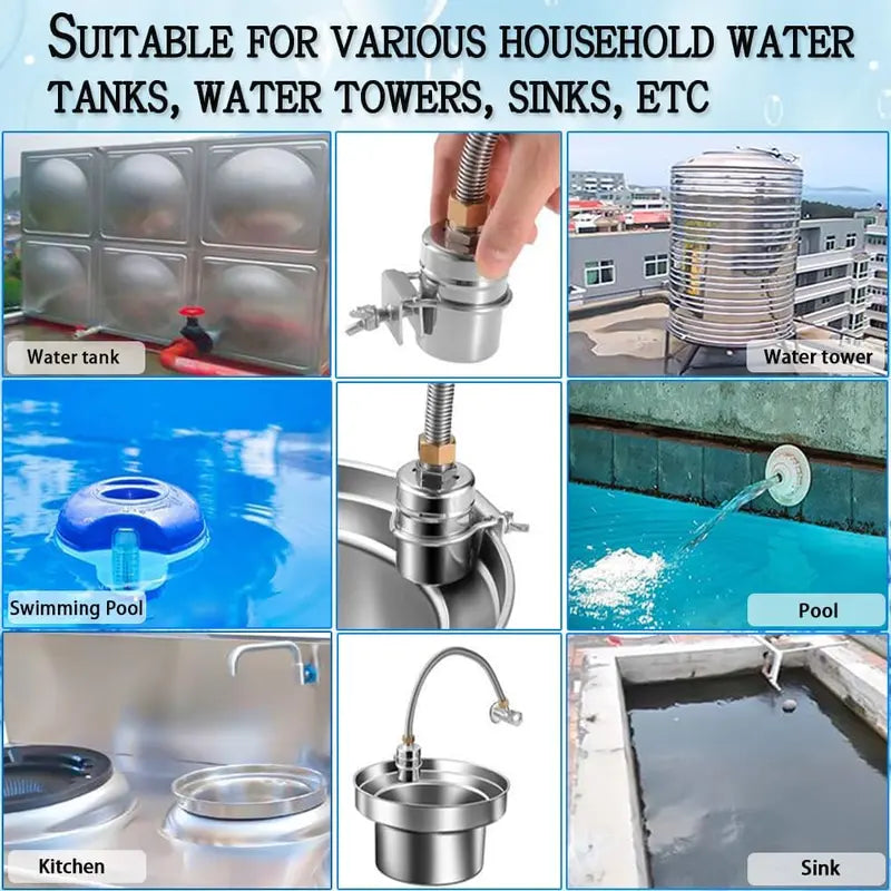 Automatic Water Level Control Float Valve, Top Inlet Water Shut Off Valve 🛠️