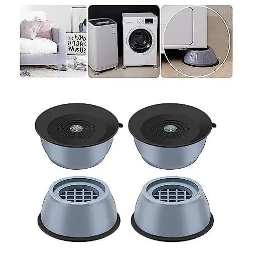 4Pcs Anti Vibration Washing Machine Foot Pads Noise Reduction🔩