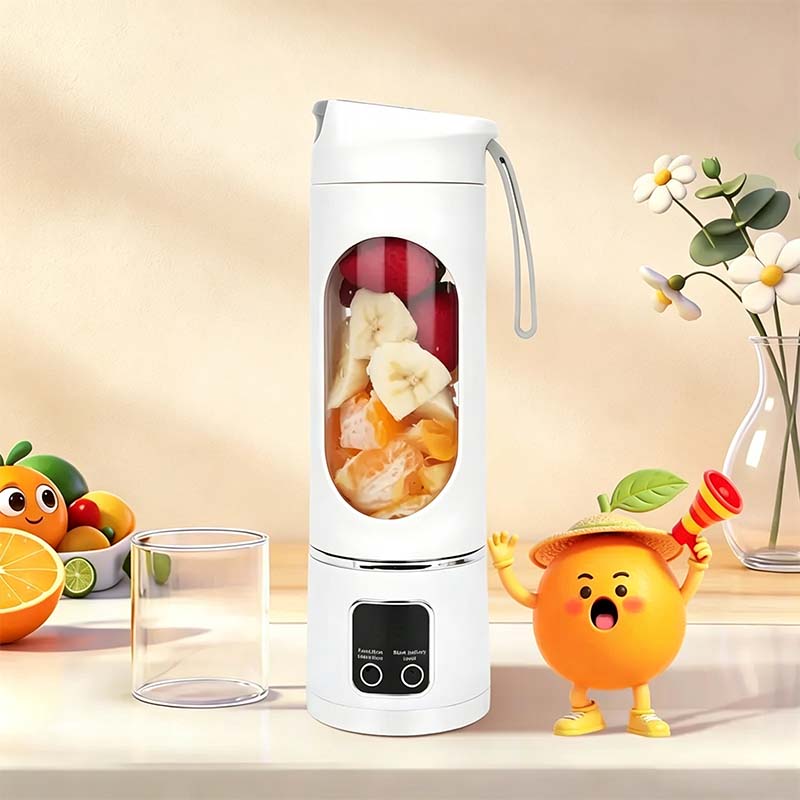 【Summer Sale Deals】 Portable 15.22 Oz USB Rechargeable Personal Blender with LED Display🥤
