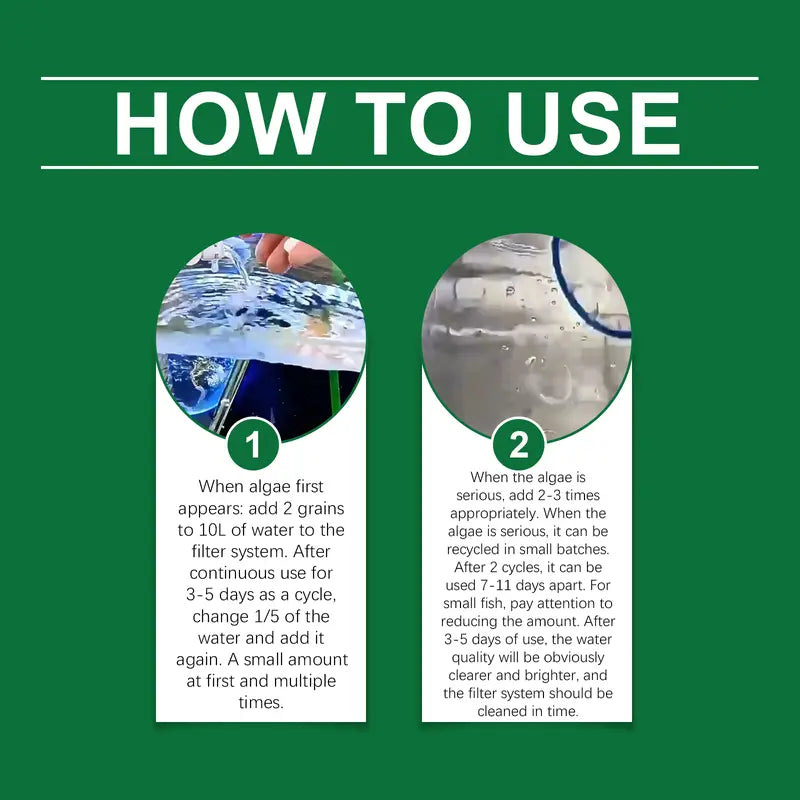 Aquarium Water Purification Tablets | Clear Cloudy Water Safely 🐠