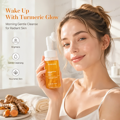 Turmeric Brightening Facial SkincareCleanser🛁