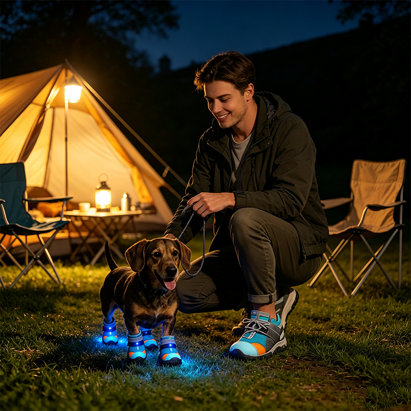 LED Light Integrated Pet Dog Shoes🐾