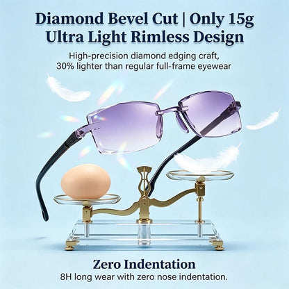 Smart Zoom Diamond-Cut Reading Glasses 👓