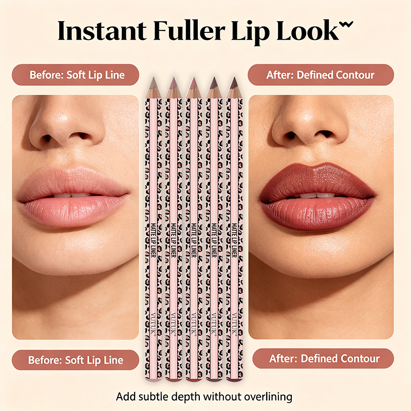 Full 12‑Color Lip Liner Set – Matte High Pigment, Long‑Lasting Non‑Fading 💋