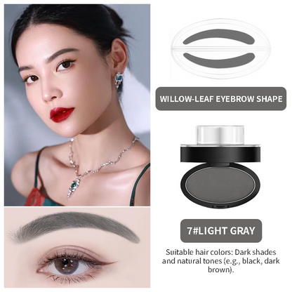 One Touch Eyebrow Stamp Makeup Kit 💓