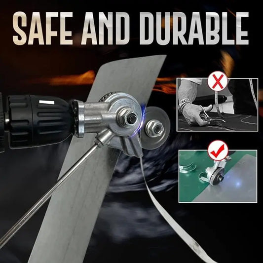 Electric Drill Metal Cutter Attachment, Portable Metal Shears ⚙️