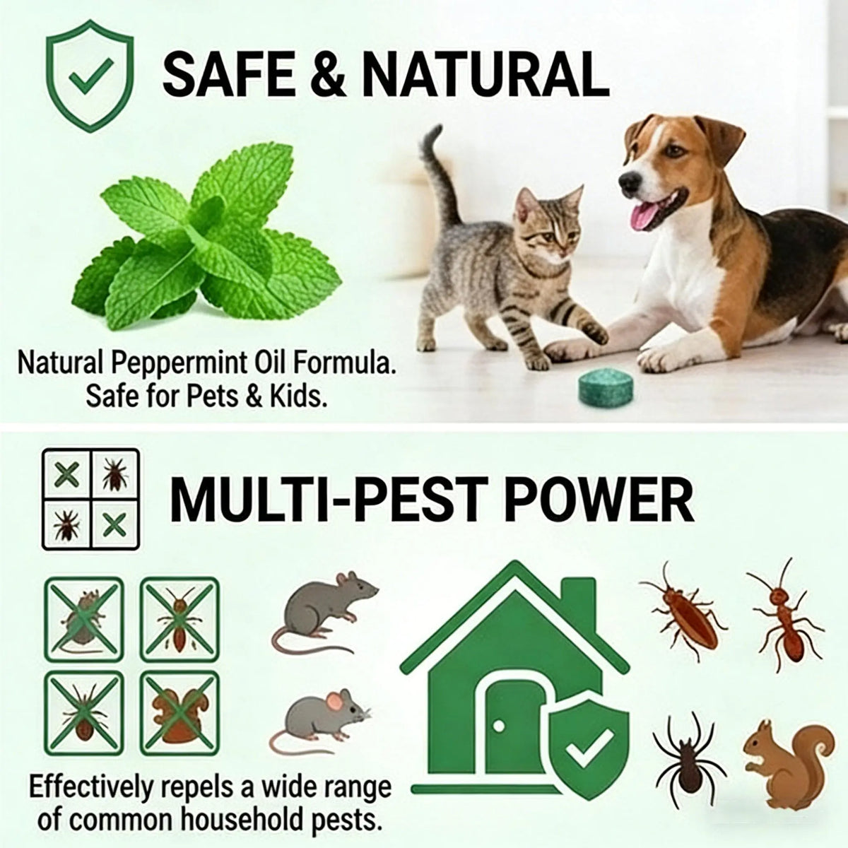 12-pack of natural insect repellents, suitable for fishing gear and garages