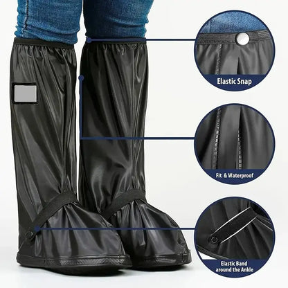 Waterproof Rain Boot Shoe Cover Non-Slip Waterproof Boot Covers 🥾