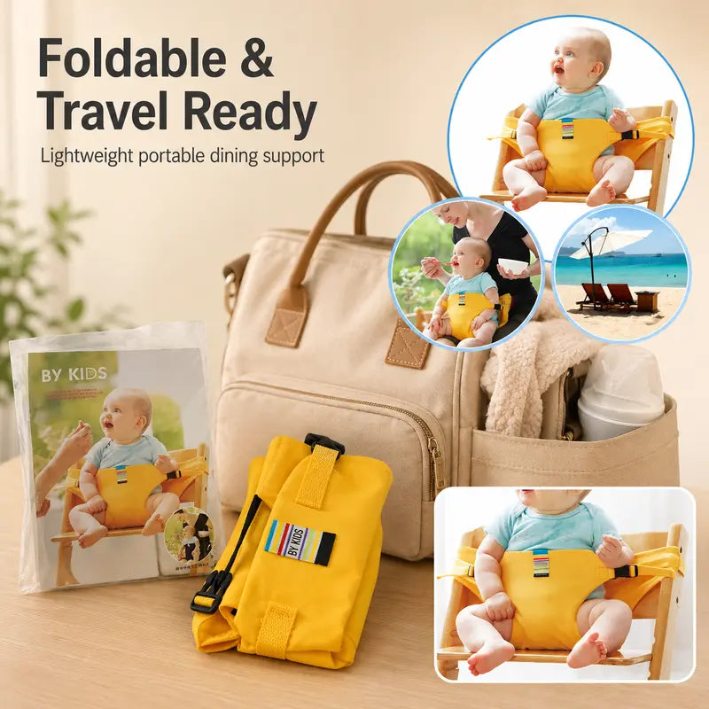 Harness Seat for High Chair Feeding Safety Seat with Strap, Booster Harness Belt Portable Dining Seat Strap🍼🪑