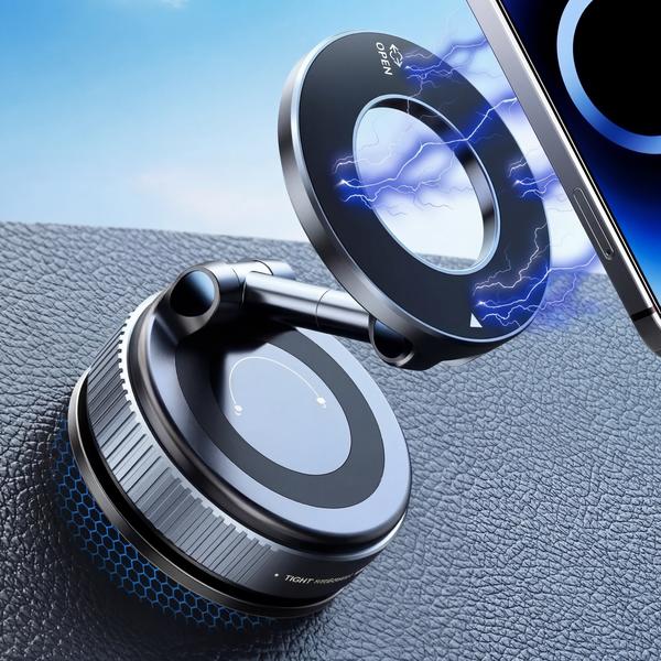 2.0 Foldable Magnetic Car Phone Holder - 20 N52 Magnet🚗