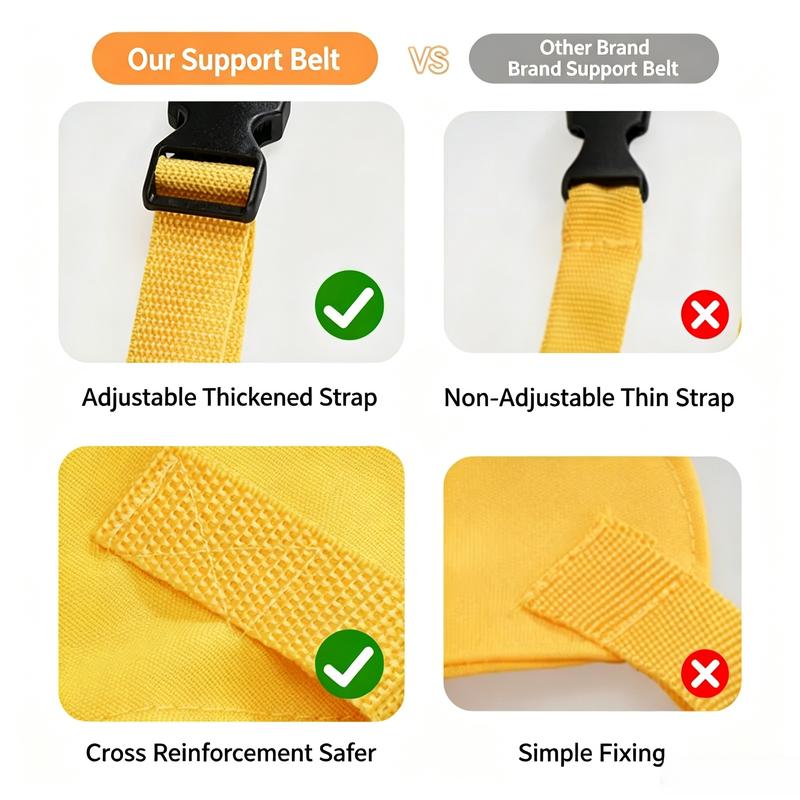 Harness Seat for High Chair Feeding Safety Seat with Strap, Booster Harness Belt Portable Dining Seat Strap🍼🪑