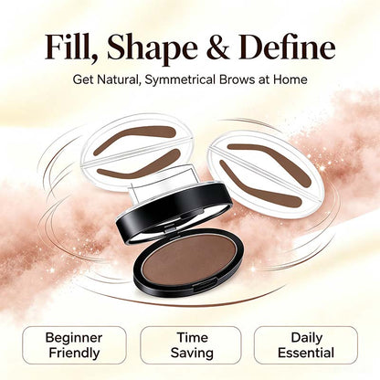 One Touch Eyebrow Stamp Makeup Kit 💓