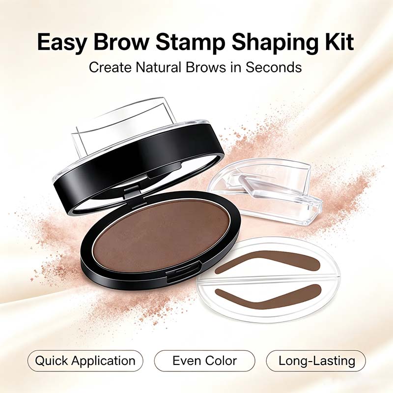 One Touch Eyebrow Stamp Makeup Kit 💓