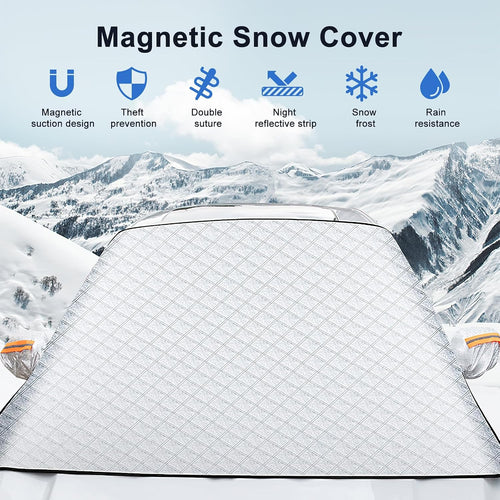 Car Windshield Protector Cover, Waterproof Against Snow Ice Frost Dust Rain ❄️